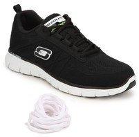 Skechers Synergy Power Switch Black Running Shoes men