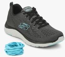 Skechers Valeris Grey Running Shoes women