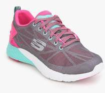 Skechers Valeris Grey Sporty Sneakers women