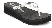 Skechers Vinyasa Namaste White Flip Flops women