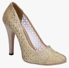 Soft & Sleek Golden Stilettos women