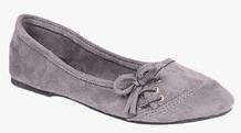 Soft & Sleek Grey Belly Shoes women