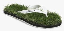 Sole Threads Grass White Flip Flops men