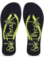 Sole Threads St Emb Navy Blue Flip Flops women