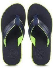 Sole Threads Swoosh Navy Blue Flip Flops men