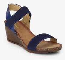 Solovoga Hedgewedge Navy Blue Wedges women