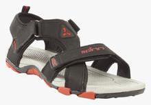 Spinn Black Sandals men