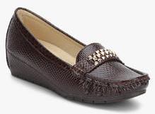 Spunk Maroon Moccasins women