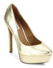 Steve Madden Artist Golden Stilletoes women