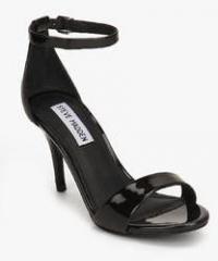 Steve Madden Black Sillly Ankle Strap Stilettos women