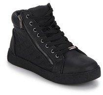 Steve Madden Caffine Black Casual Sneakers women