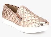 Steve Madden Ecentrcq Copper Metallic Casual Sneakers women