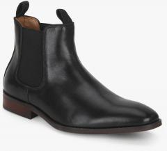 Steve Madden Echoe Black Chelsea Boots women