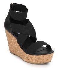 Steve Madden Emilyyy Black Wedges women