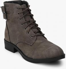 Steve Madden Flintt Olive Heeled Boots women