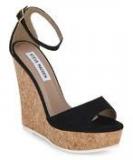 Steve Madden Ocre Black Wedges Women