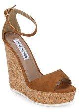 Steve Madden Ocre Tan Wedges women