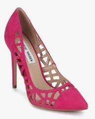 Steve Madden Priness Magenta Lazer Cut Stilettos women