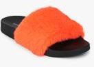 Steve Madden Softey Orange Sandals women