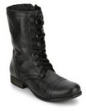 Steve Madden Troopa Calf Length Black Boots women