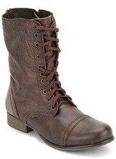 Steve Madden Troopa Calf Length Brown Boots women