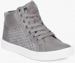 Superdry Ava Hi Top Grey Casual Sneakers women