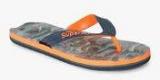 Superdry Classic Camo Navy Blue Flip Flops men