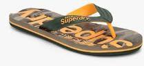 Superdry Classic Camo Orange Flip Flops men