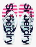 Superdry Eva Stripe White Flip Flops women