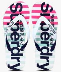 Superdry Eva Stripe White Flip Flops women