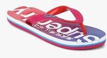 Superdry Faded Pink Flip Flops