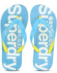 Superdry Glitter Blue Flip Flops women