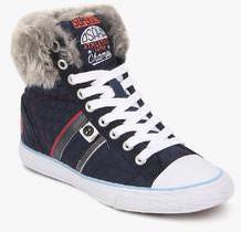 Superdry Hammer Navy Blue Casual Sneakers women