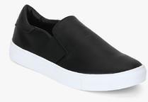 Superdry Manhattan Luxe Black Slip On Casual Sneakers women