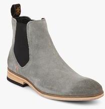 Superdry Meteor Chelsea Grey Boots men