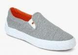 Superdry Mono Slip On Grey Sneakers Men