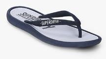 Superdry Nyc Navy Blue Flip Flops women