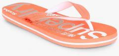 Superdry Peach Thong Flip Flops women