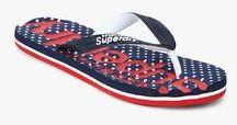 Superdry Polkadot Navy Blue Flip Flops women