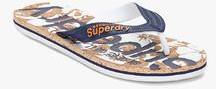 Superdry Printed Cork Navy Blue Flip Flops men