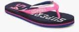 Superdry Track & Field Pink Flip Flops Women