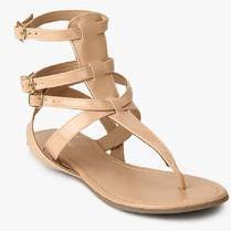 Tao Paris Glamiator Ii Beige Sandals women