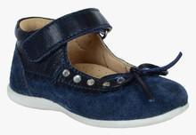 Teddy Toes Navy Blue Belly Shoes girls