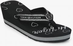 Tommy Hilfiger Black Wedges women