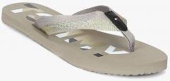 Tommy Hilfiger Brown Thong Flip Flops women