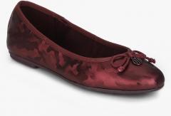 Tommy Hilfiger Burgundy Belly Shoes women