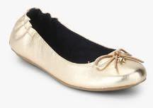 Tommy Hilfiger Golden Metallic Belly Shoes women