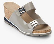 Tommy Hilfiger Grey Wedges women