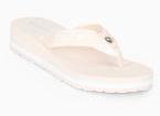 Tommy Hilfiger Peach Flip Flops Women