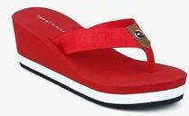 Tommy Hilfiger Red Sandals women